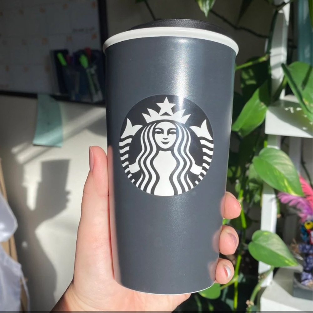 Starbucks Tumbler with pen